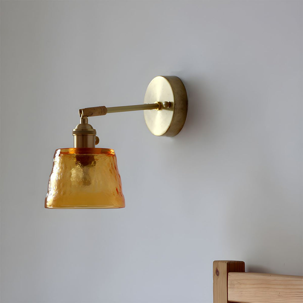 Modern Adjustable Glass Wall Sconce