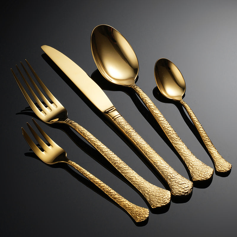 Aurora Gold Cutlery Set