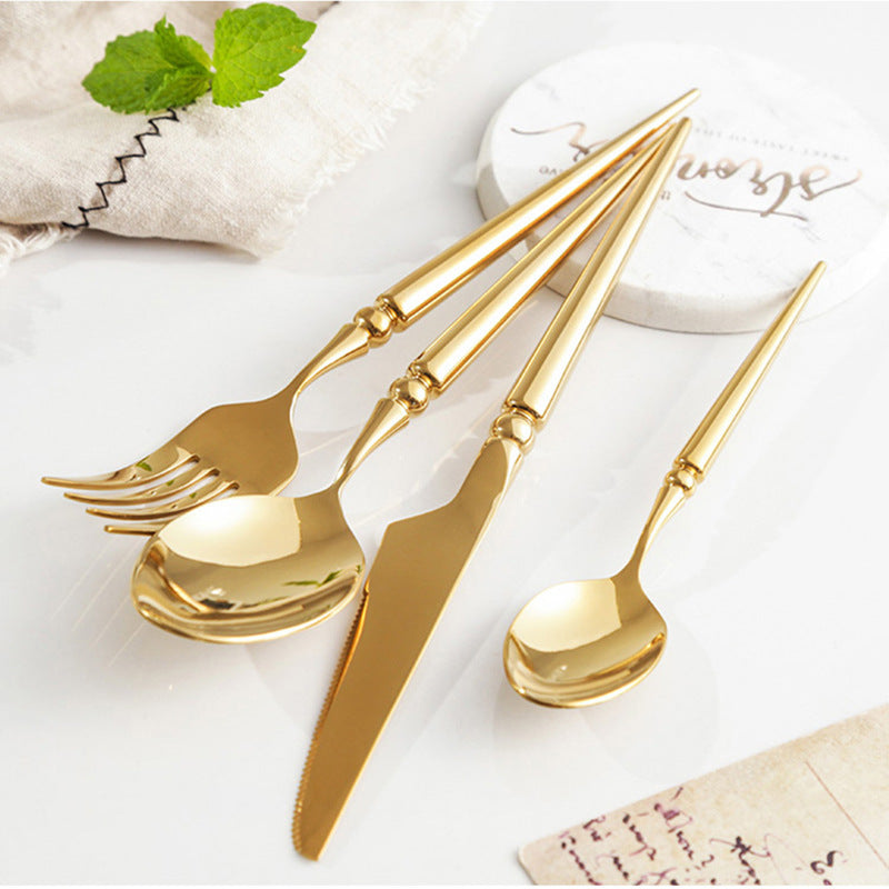 Vivian Gold Cutlery Set