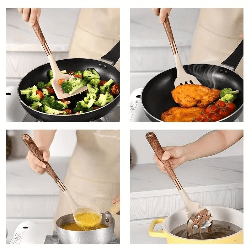 ChefEase – Versatile Silicone Kitchen Set with Modern Style