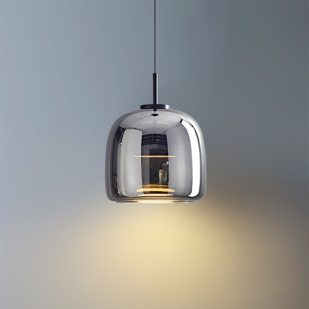 Retro Amber Glass Pendant Lights – Elegant, Warm, and Energy-Efficient