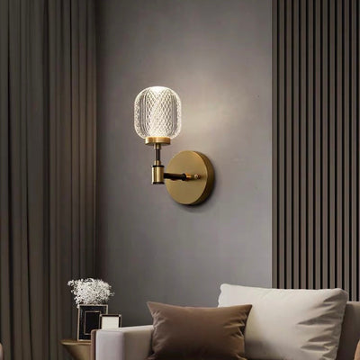 Antique Crystal Acrylic Wall Lamp