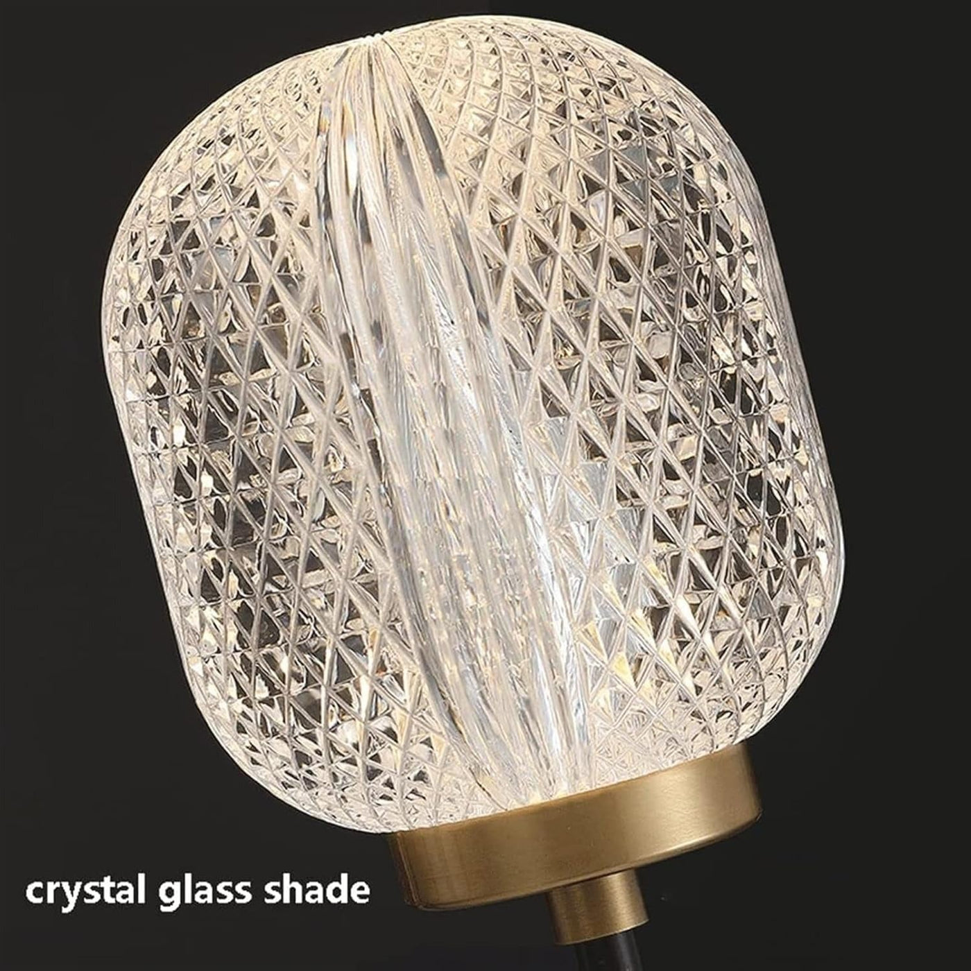Antique Crystal Acrylic Wall Lamp