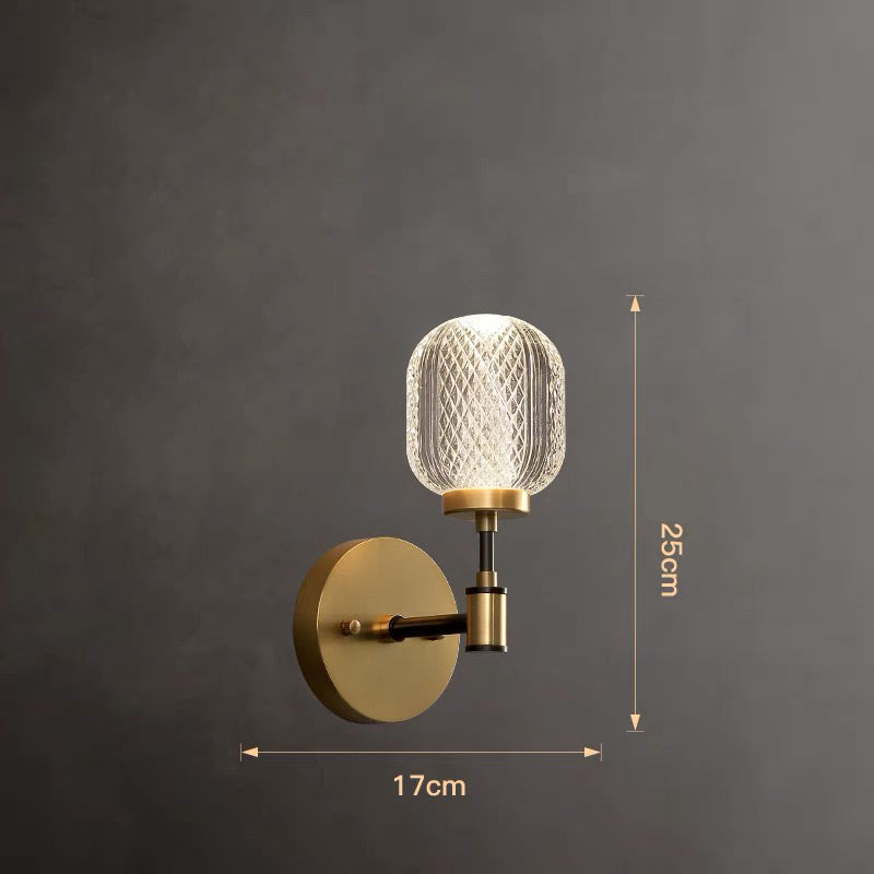 Antique Crystal Acrylic Wall Lamp