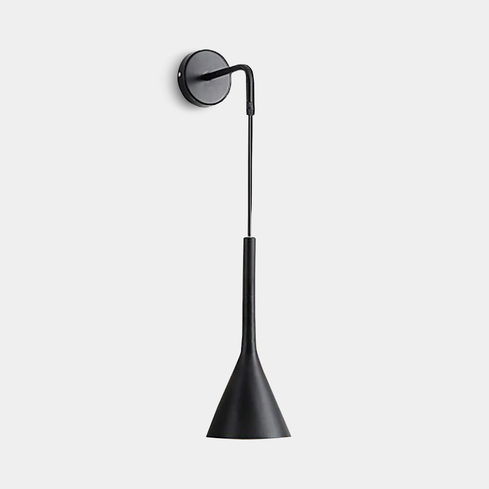 Scandinavian Bedside Pendant Wall Light – Adjustable Cord