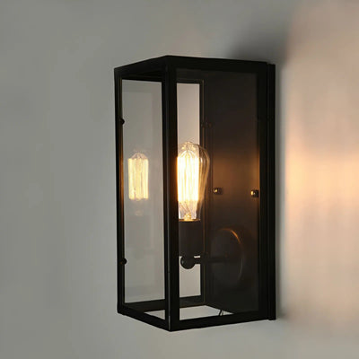Vintage Loft Wall Sconce Light in Metal and Iron Style