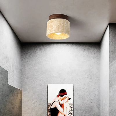 Japanese Creative Cream Style Ceiling Lamp