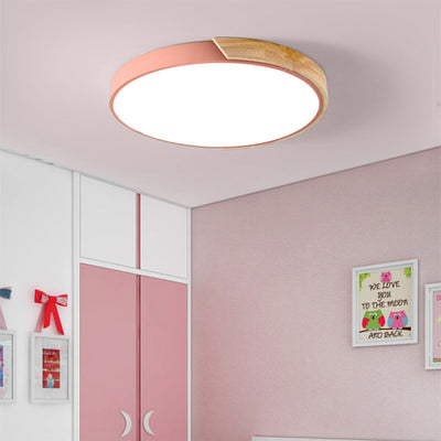 Colorful Round LED Ceiling Light