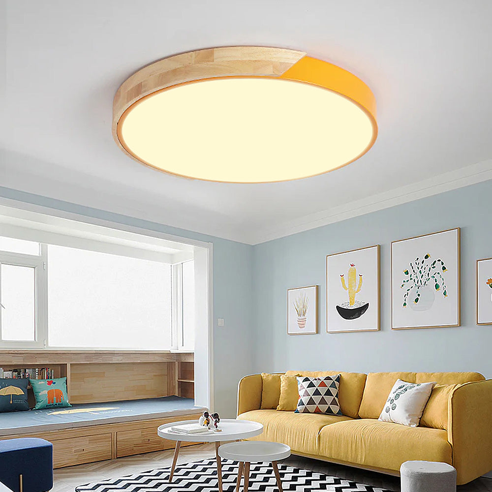 Colorful Round LED Ceiling Light