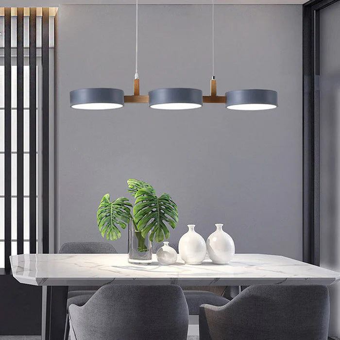 Nordic Multi-Light Cylinder Pendant Light