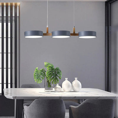 Nordic Multi-Light Cylinder Pendant Light