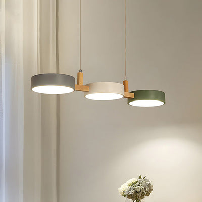 Nordic Multi-Light Cylinder Pendant Light