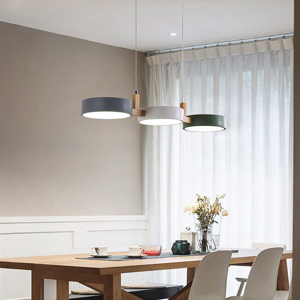 Nordic Multi-Light Cylinder Pendant Light