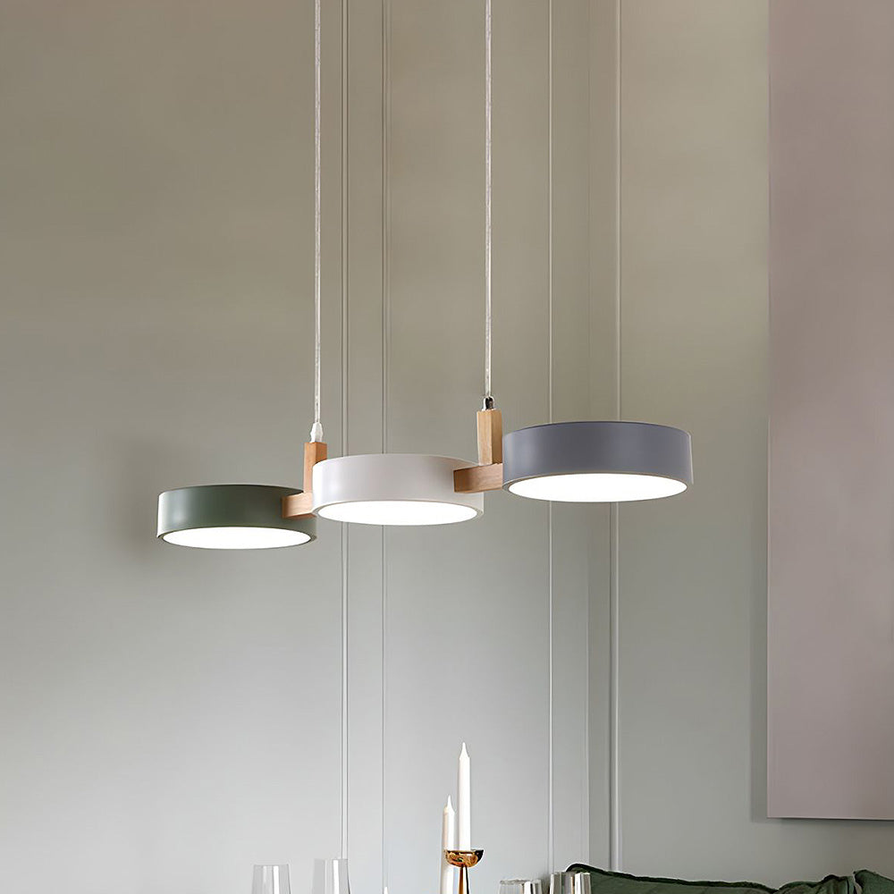 Nordic Multi-Light Cylinder Pendant Light