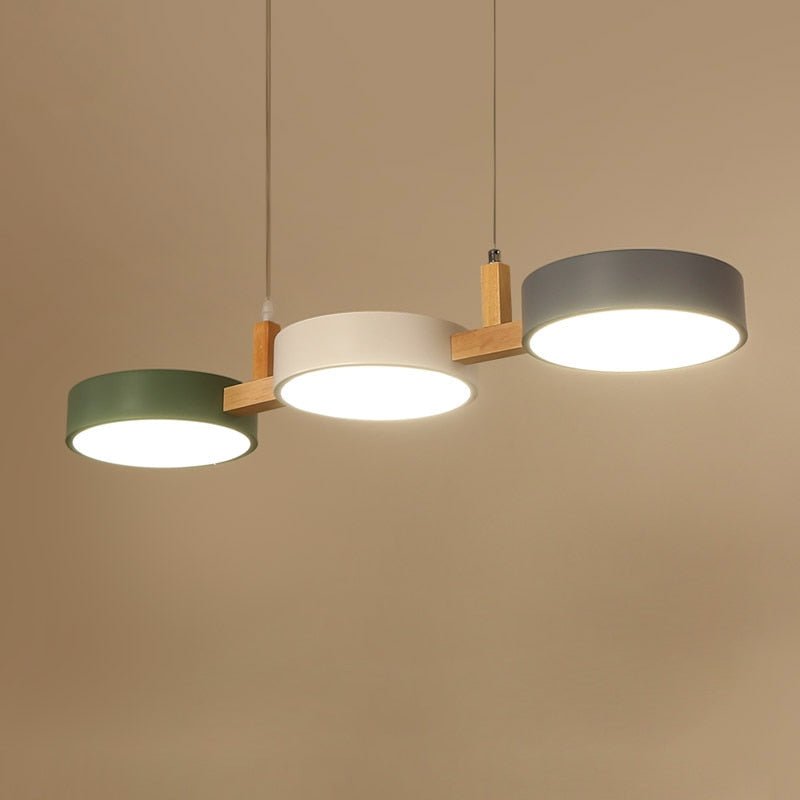 Nordic Multi-Light Cylinder Pendant Light