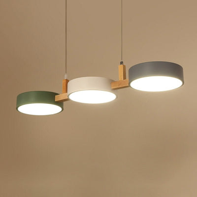 Nordic Multi-Light Cylinder Pendant Light