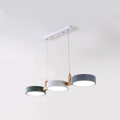Nordic Multi-Light Cylinder Pendant Light