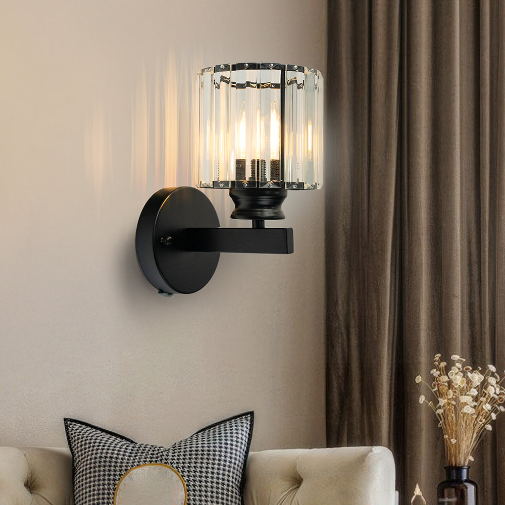 Crystal Wall Light - Round or Square
