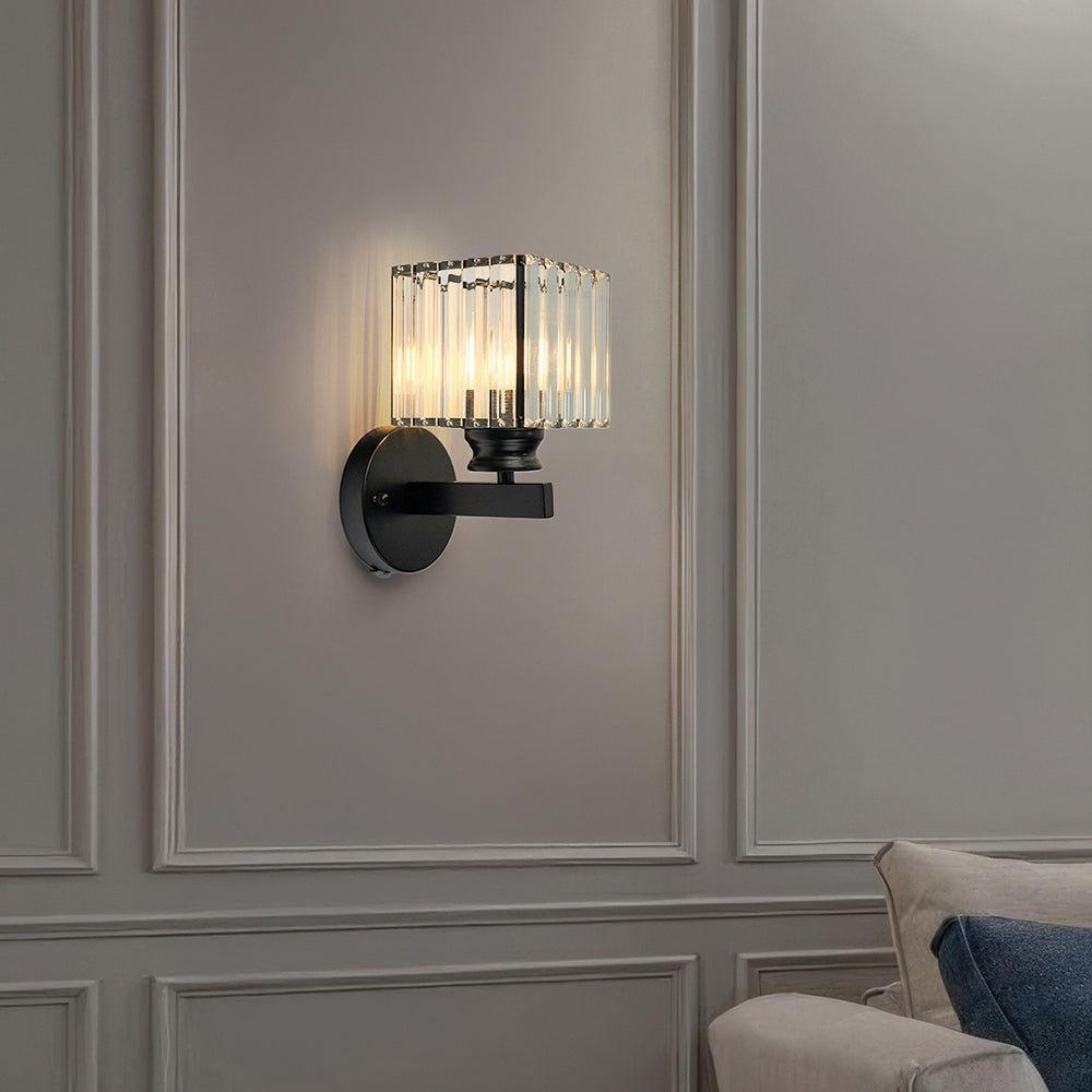 Crystal Wall Light - Round or Square