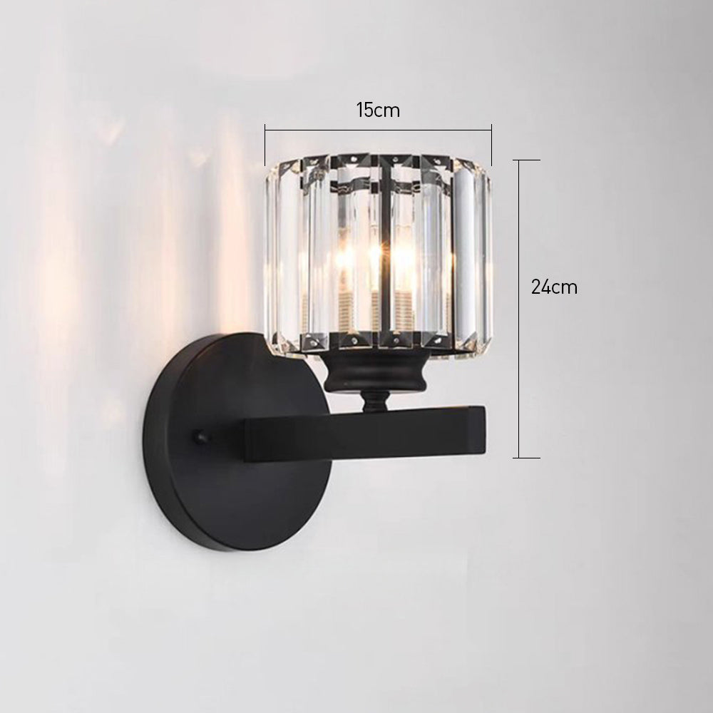 Crystal Wall Light - Round or Square