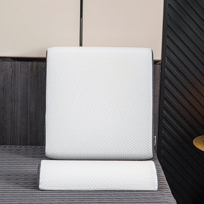 Deluxe Inclined Reflux Wedge Support Pillow with Memory Foam