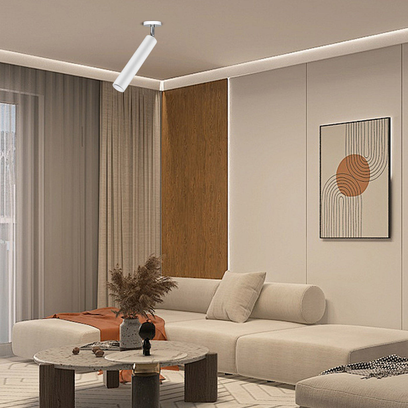 Modern Cylindrical Ceiling Light – Sleek, Minimalist & Versatile