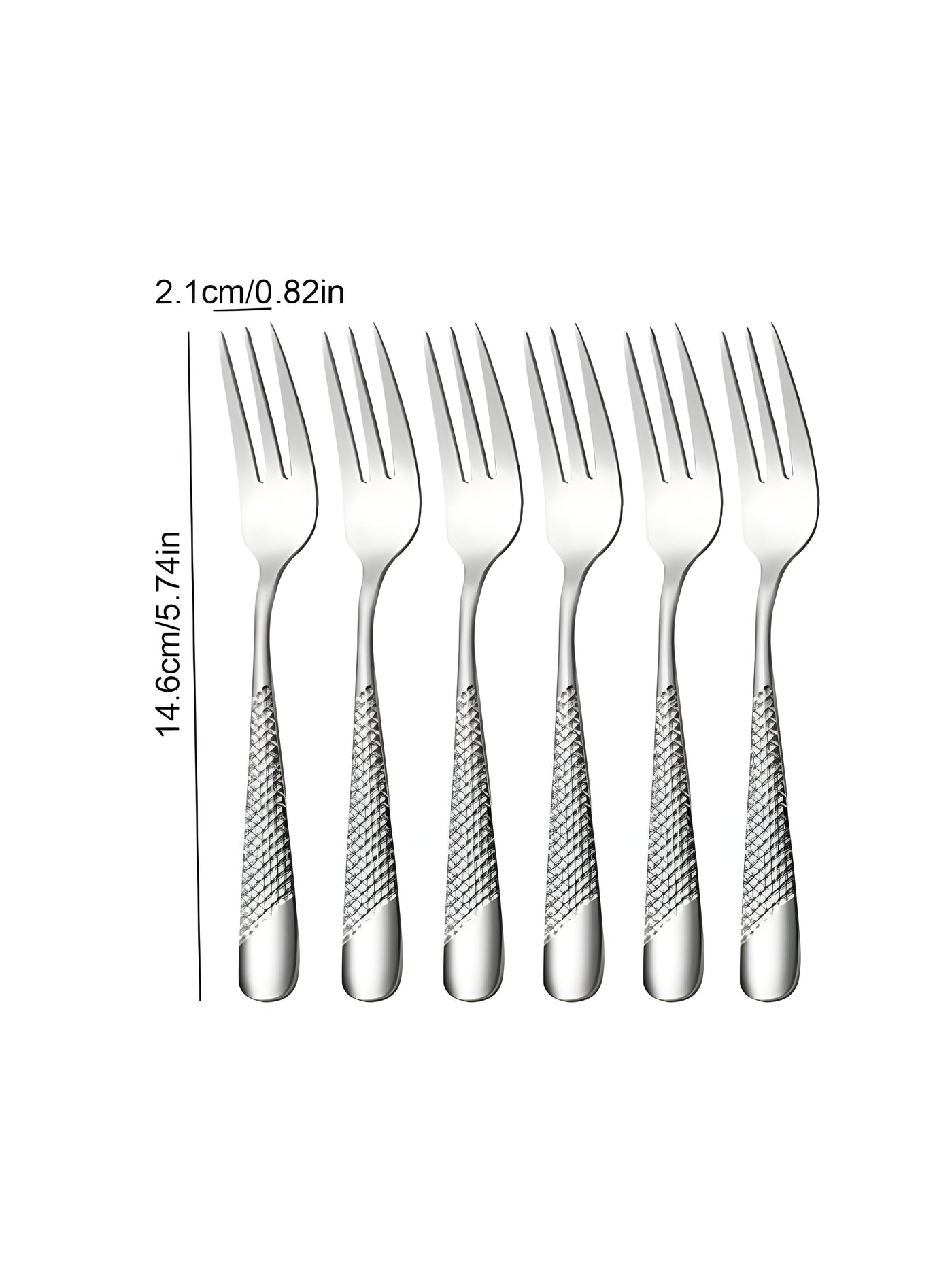 6/30 Piece Stainless Steel Silver Cutlery Set with Elegant Design
