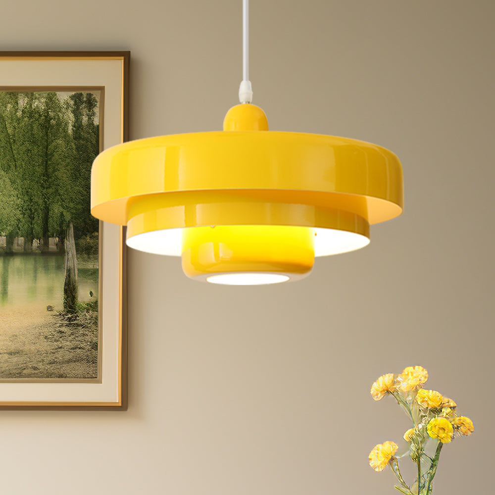 Single Head Bauhaus Iron Pendant Lamp