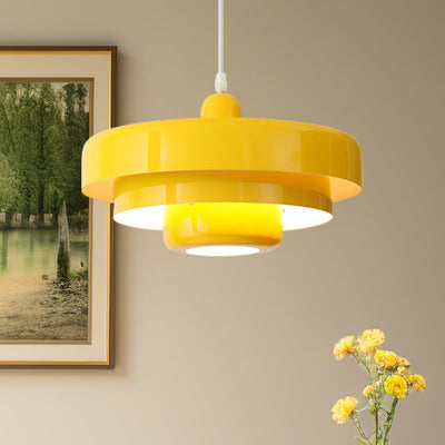 Single Head Bauhaus Iron Pendant Lamp