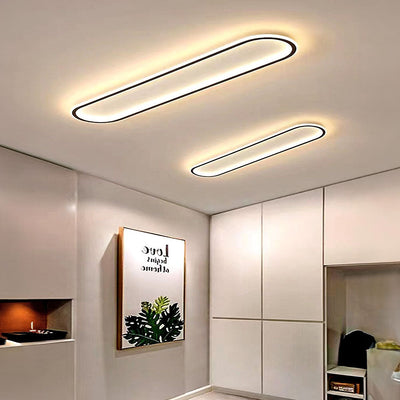Modern Aisle Long Ceiling Light
