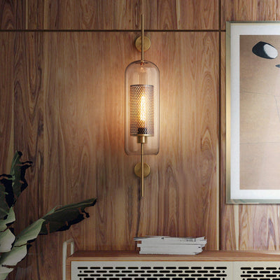 Modern Glass Ball Bedside Wall Sconce