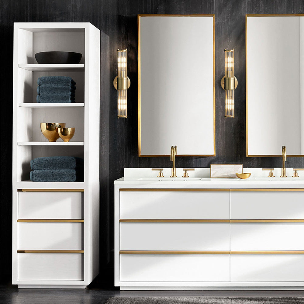 Modern Gold Bathroom Wall Lights