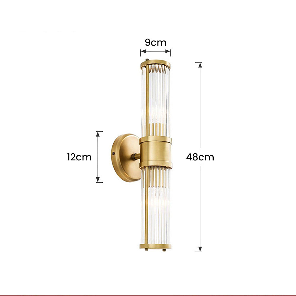 Modern Gold Bathroom Wall Lights