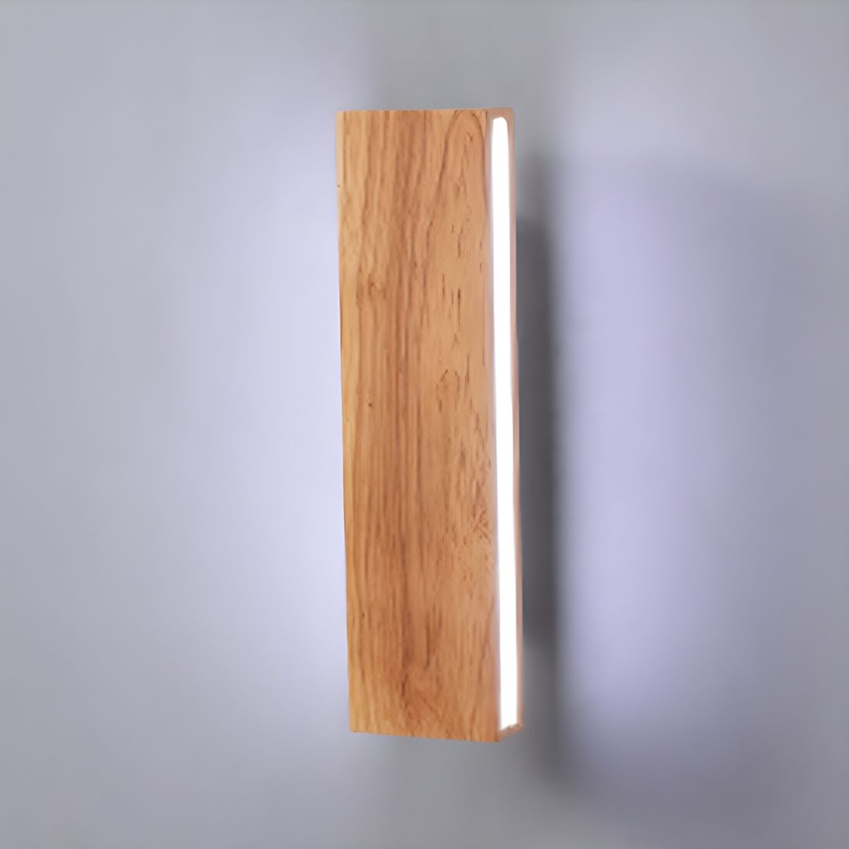 Rotatable Wood Bedside LED Wall Light