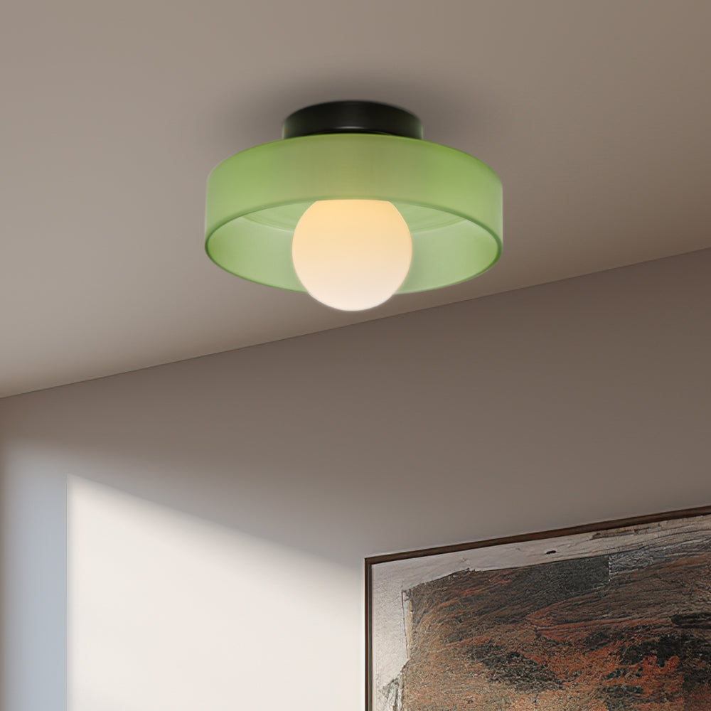 Modern Round Flush Mount Ceiling Light