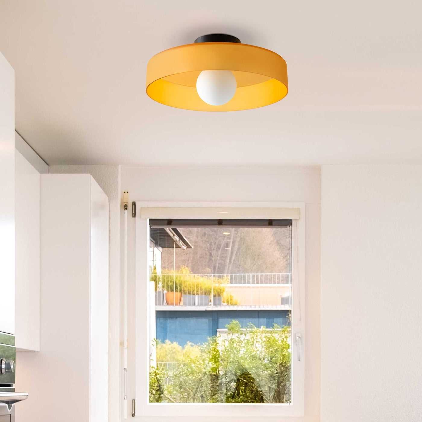Modern Round Flush Mount Ceiling Light
