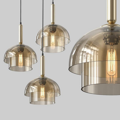 Glass Dome Ceiling Pendant Lights
