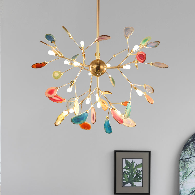 Luxury Agate Stone Chandelier