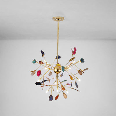 Luxury Agate Stone Chandelier