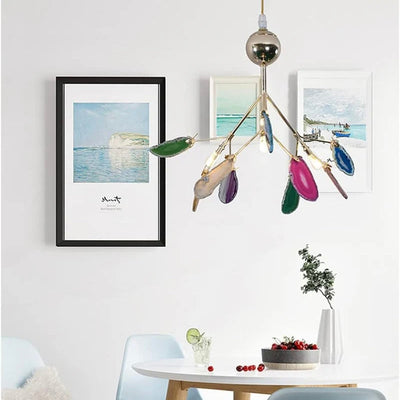 Luxury Agate Stone Chandelier