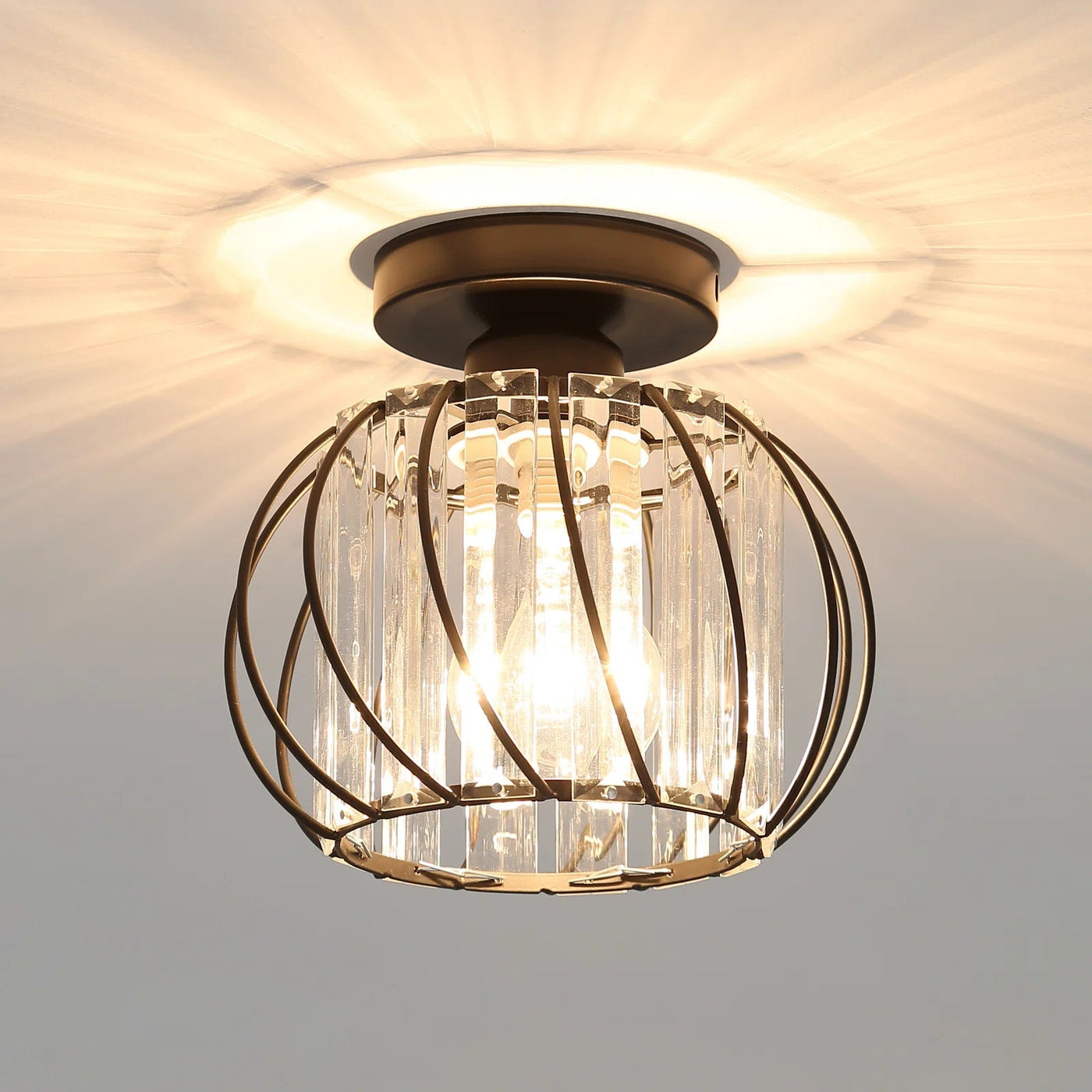 Minimalist Glass Ceiling Lamp