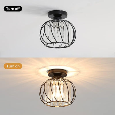 Minimalist Glass Ceiling Lamp