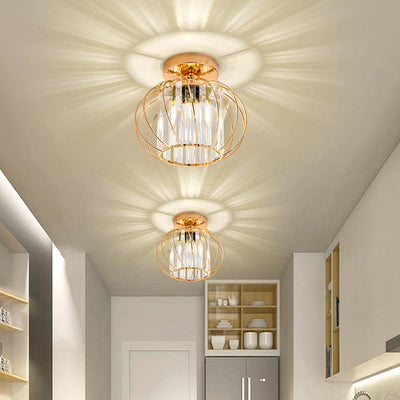 Minimalist Glass Ceiling Lamp