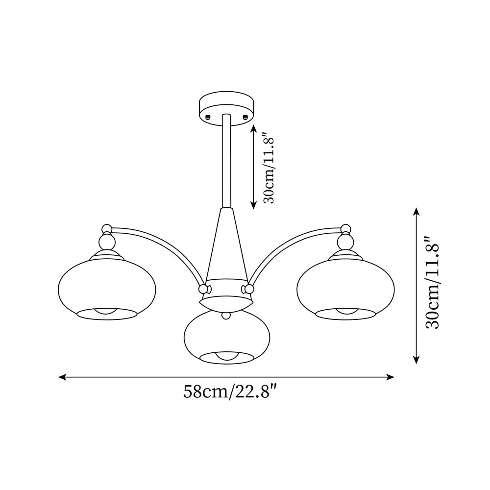 Retro Melodica Chandelier – Victorian Elegance with Modern Craftsmanship