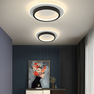 Round Metal Acrylic LED Ceiling Light