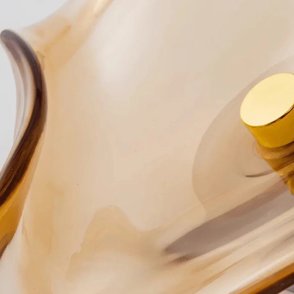 Minimalist LED Glass Wall Lamp for Modern Decor