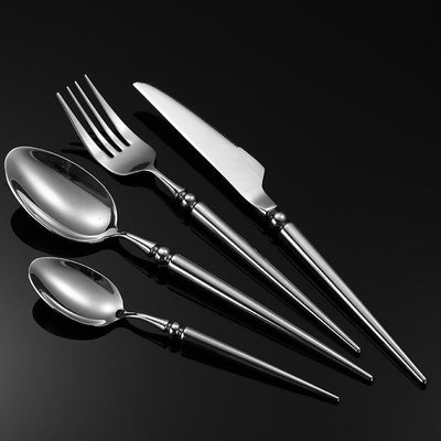 Vivian Silver Cutlery Set – Elegant Design