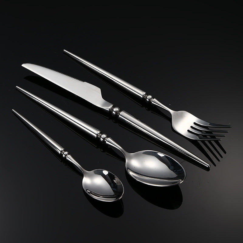 Vivian Silver Cutlery Set – Elegant Design