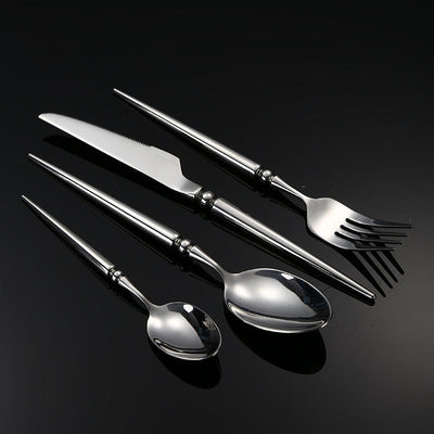 Vivian Silver Cutlery Set – Elegant Design