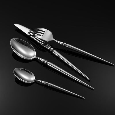 Vivian Silver Cutlery Set – Elegant Design